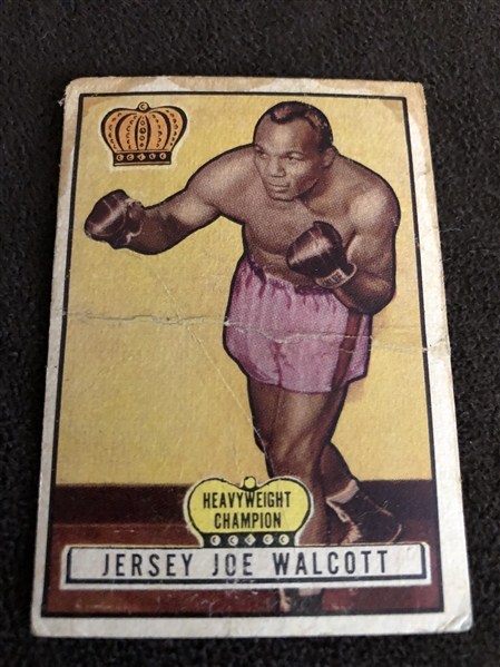 1951 Topps Ringside Boxing JERSEY JOE WALCOTT