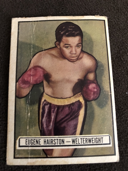 1951 Topps Ringside Boxing EUGENE HAIRSTON