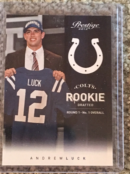 ANDREW LUCK ROOKIE ....READ