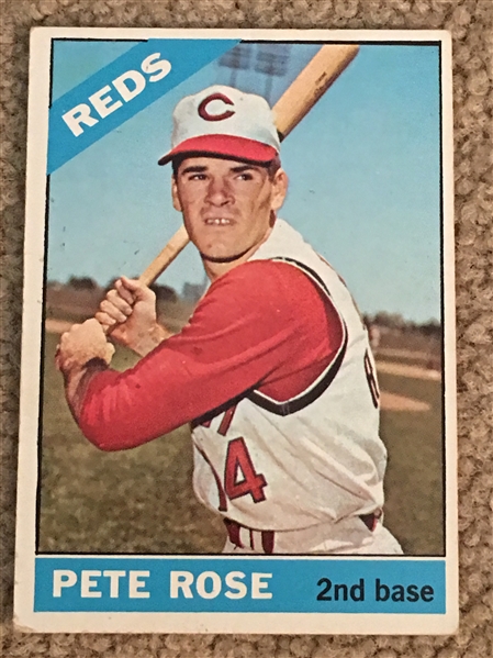 PETE ROSE 1966 TPPS #30 Book $100.00 to $300.00