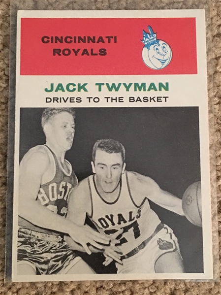 $ JACK TWYMAN $ 1961 RARE FLEER ROYALS BEARCATS 