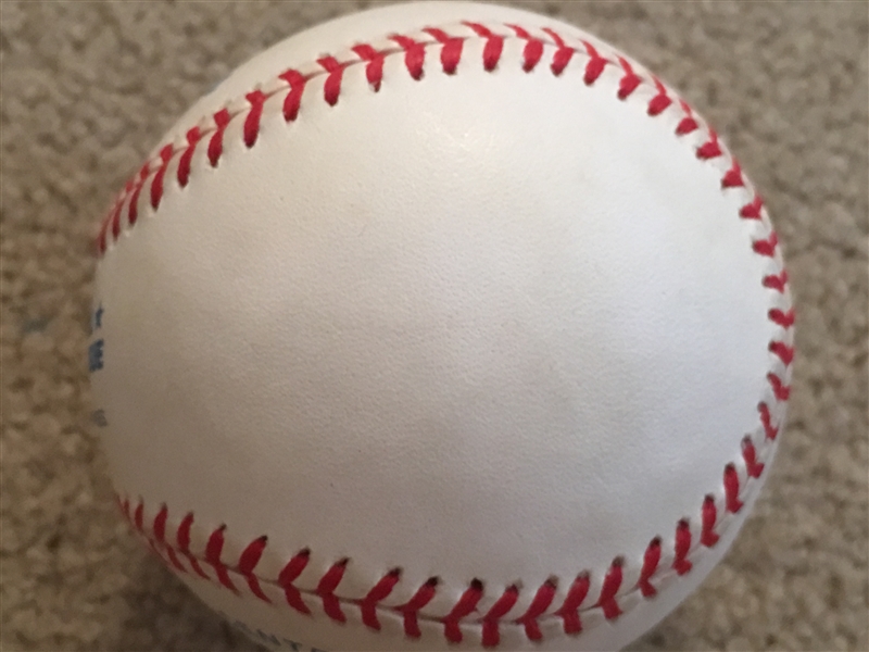 MYSTERY PLAYER SIGNED ON $15 MLB BASEBALL TORONTO BLUE JAYS 