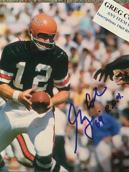 GREG COOK MOELLER SIGNED SHORTLY BEFORE HIS DEATH with SHOW TICKET. Super Rare!