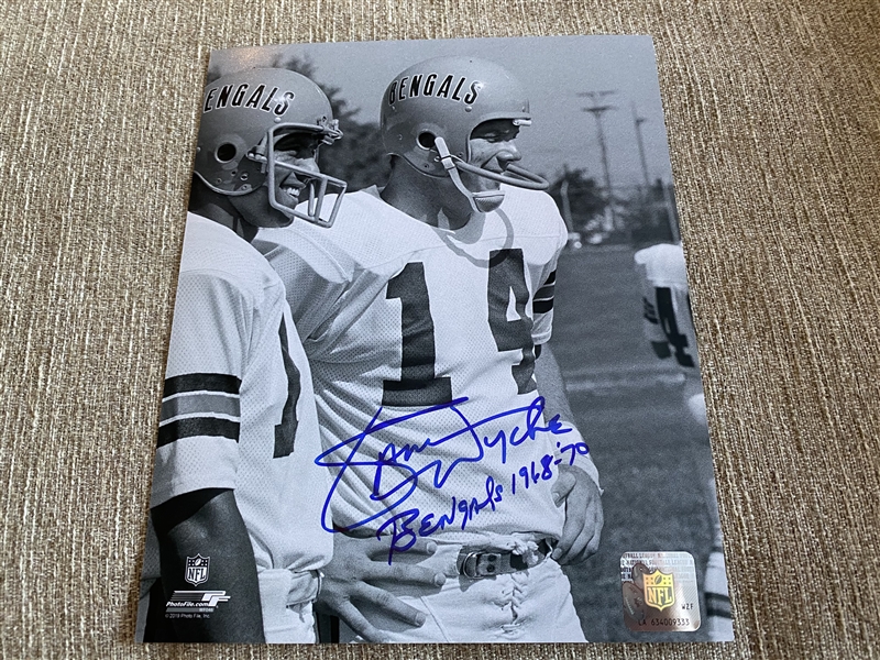 SAM WYCHE Our Private Signing Signed Inscribed 8x10