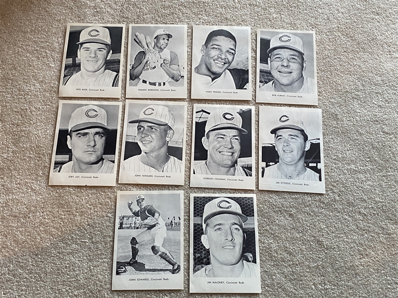 1965 Jay Publishing REDS Photo Pack with ROSE ROBINSON ETC $$$