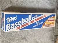 1992 TOPPS BASEBALL FACTORY SEALED COMPLETE SET - GEM MINT - NICEST ON THE PLANET - 