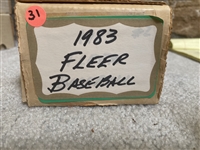 1983 FLEER GEM MINT COMPLETE BASEBALL SET ---GWYNN BOGGS SANDBERG ROOKIES 