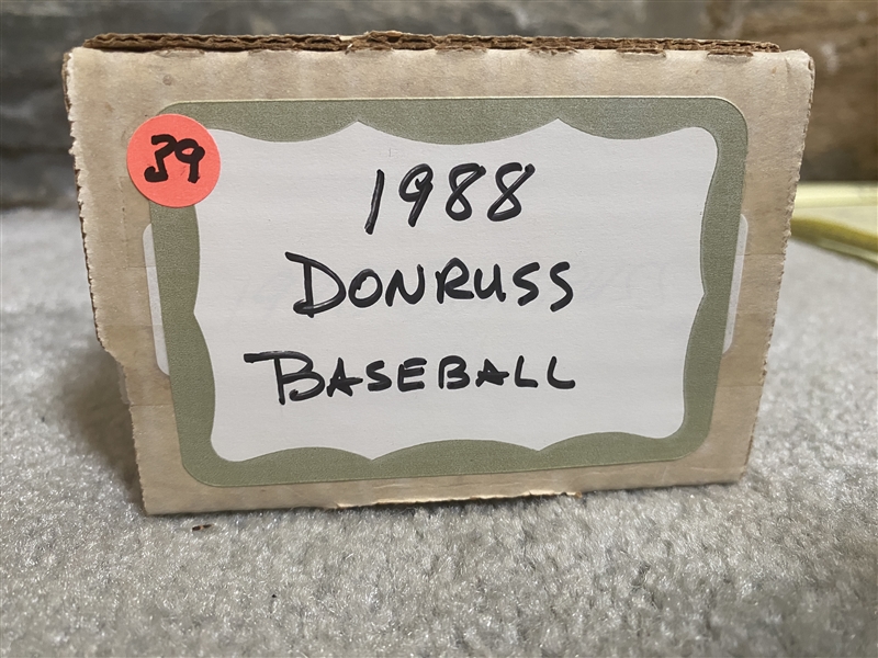 1988 DONRUSS GEM MINT COMPLETE BASEBALL SET --NICEST ON THE PLANET --