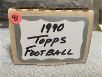 1990 TOPPS GEM MINT FOOTBALL SET 