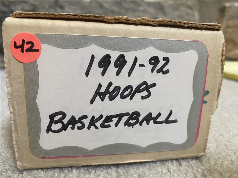 1991/92 HOOPS 500 CARD BASKETBALL SET 