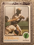 1973 TOPPS ROBERTO CLEMENTE #50 "The Great One" Books $120.00- $360.00