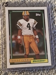 NEVER SOLD ONE !! RARE ... YOU NEVER SEE THIS CARD... FAVRE HIGH NUMBER TOPPS #696