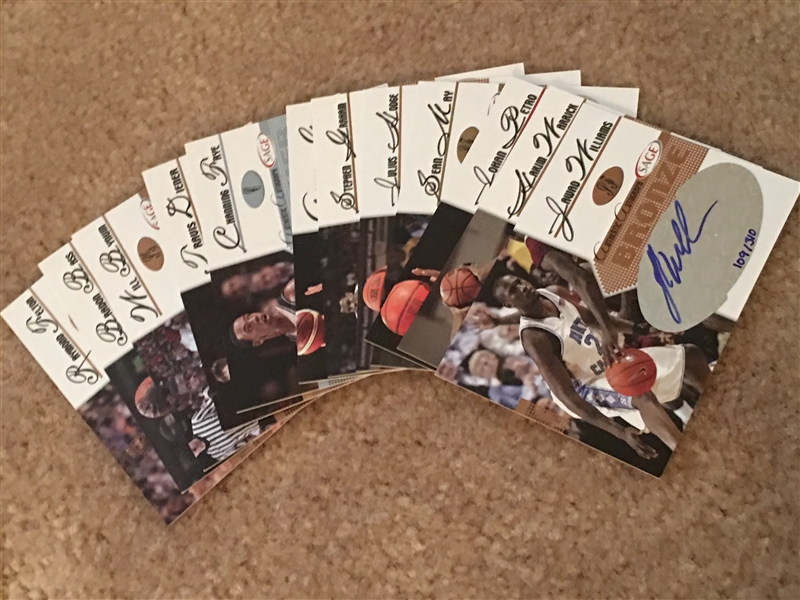 (12) DIFFERENT ROOKIE BASKETBALL INSERTS --- ALL ONE MONEY $$$$$