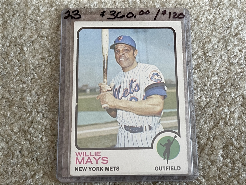 1973 Topps WILLIE MAYS 305