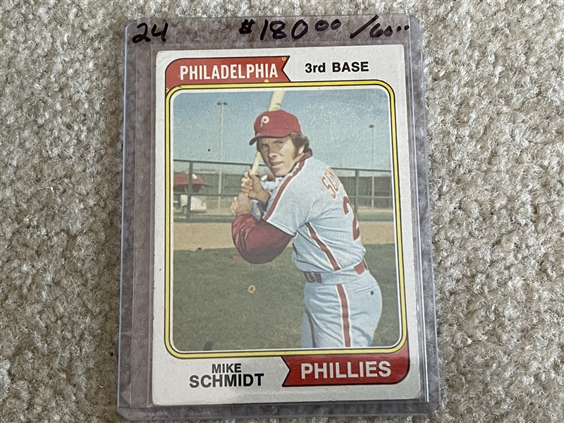1974 Topps MIKE SCHMIDT 2nd YEAR #283