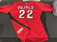Cincinnati Reds Team Issued Jersey PUJOLS