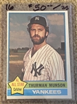 1976 TOPPS THURMAN MUNSON 650  $50.00 / $25.00