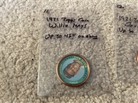 1971 Topps Coin WILLIE MAYS